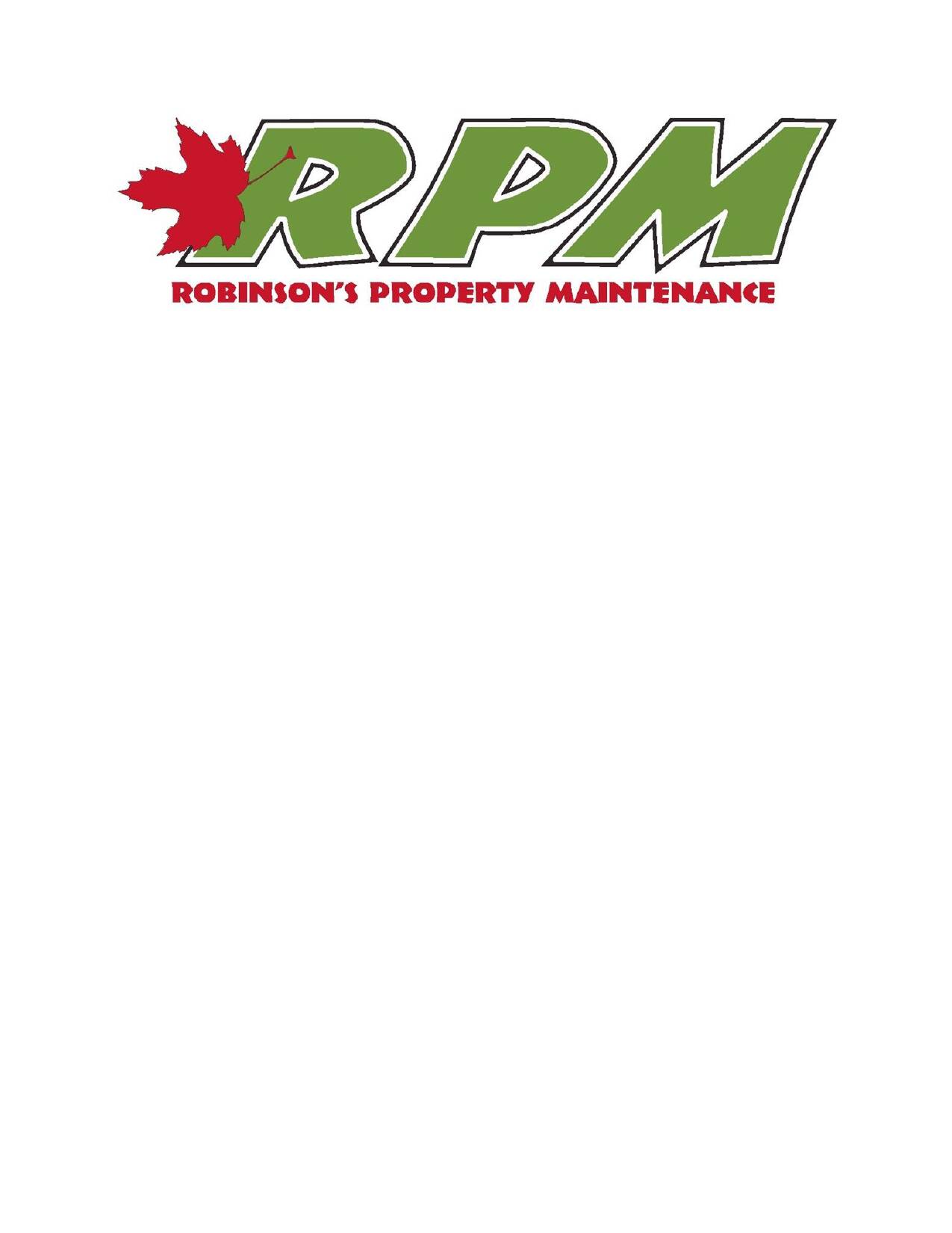 Robinson's Property Maintenance
